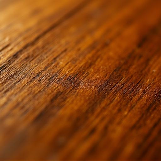 Close-up of sandalwood timber grain